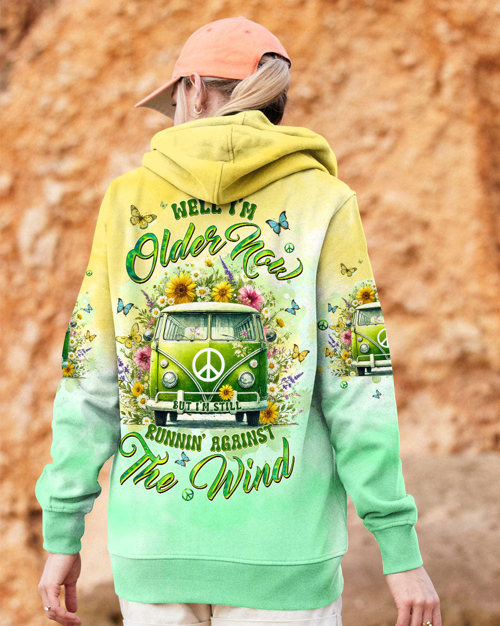 Older Now Still Runnin Older Now Still Runnin Green VW Bus AOP Shirts _2_ Sillv