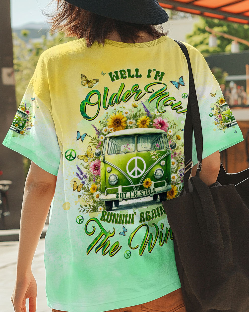 Older Now Still Runnin Older Now Still Runnin Green VW Bus AOP Shirts _6_ VyY5u