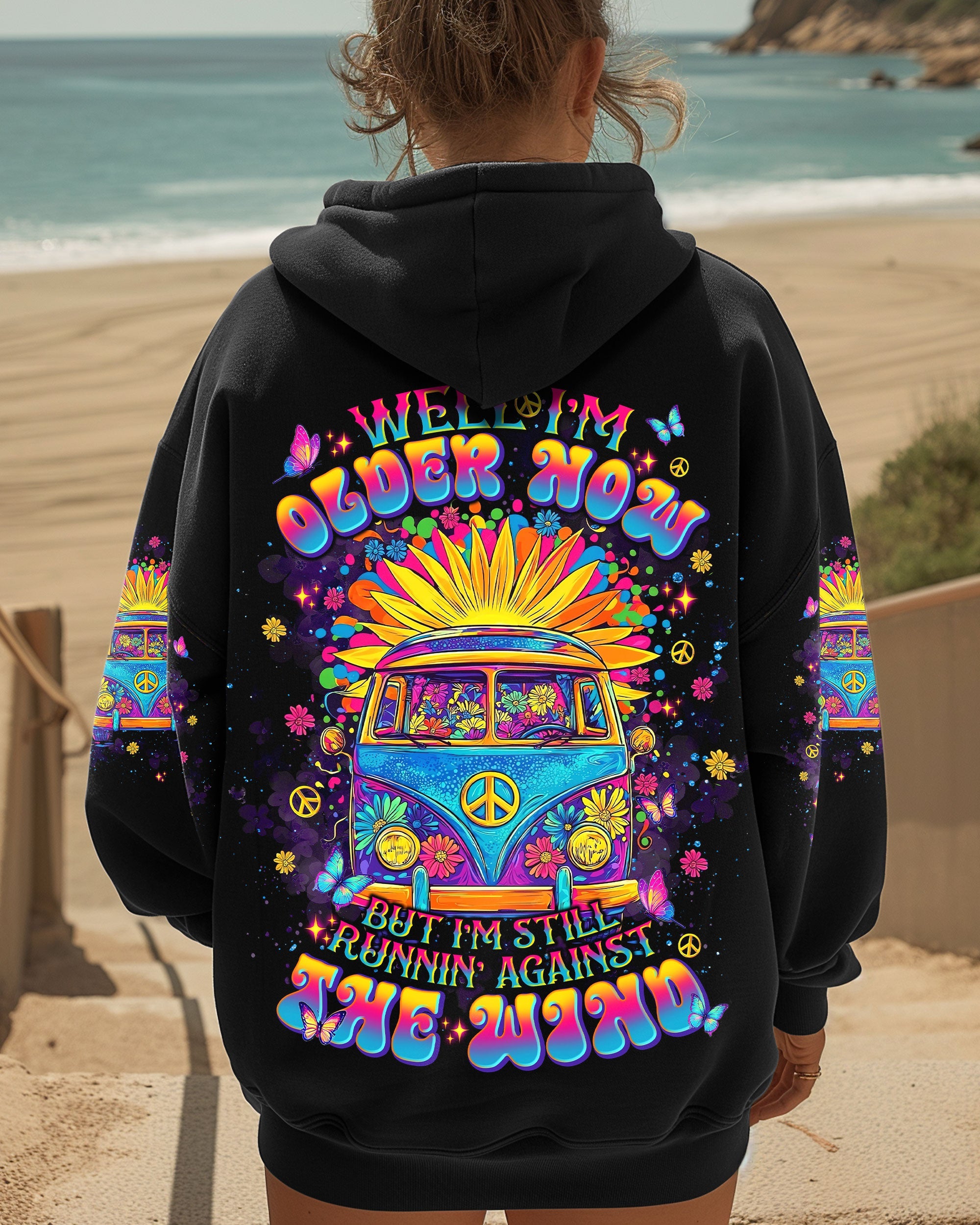 Older Now Still Running Against the Wind Trippy Hippie Van AOP Shirts _1_ eJ0ri