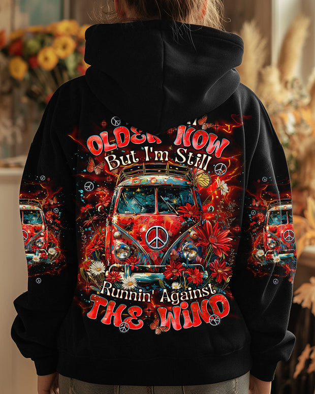 Older Now but I'm still Runnin Against the Wind - Retro Van Peace Hippie Style - AOP Shirts