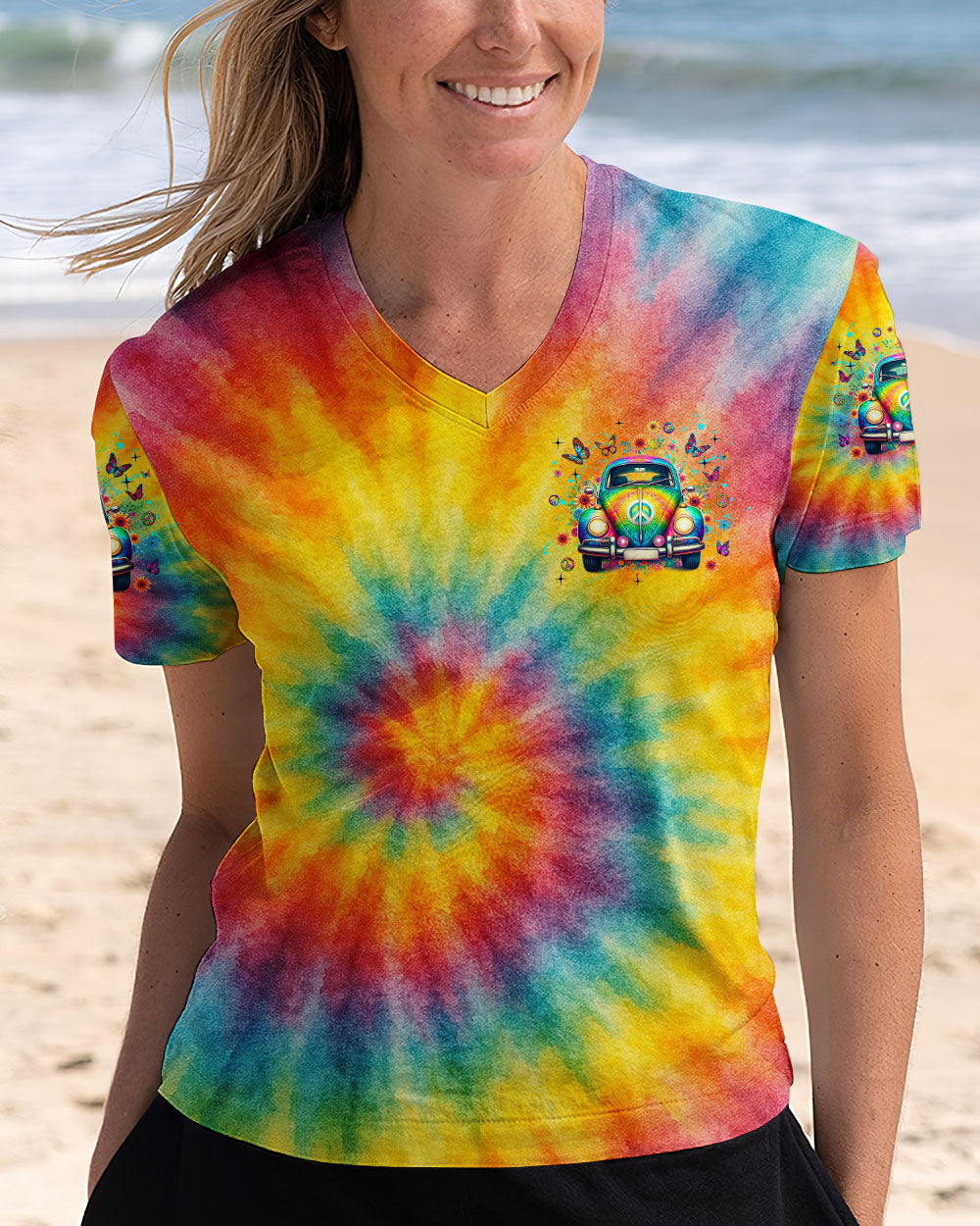 Older Now but Im still Runnin Against the Wind Tie Dye Vintage Car AOP Shirts _2_ 5g2b5