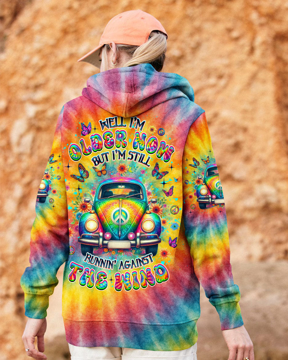 Older Now but Im still Runnin Against the Wind Tie Dye Vintage Car AOP Shirts _9_ jKFy2