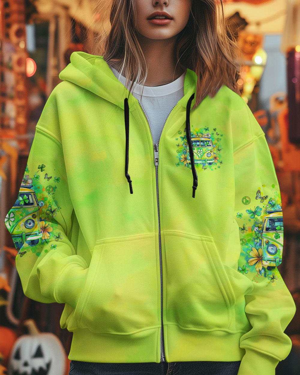 Older Now but Still Runnin Against the Wind Green Hippie Van AOP Shirts _8_ p3rq3