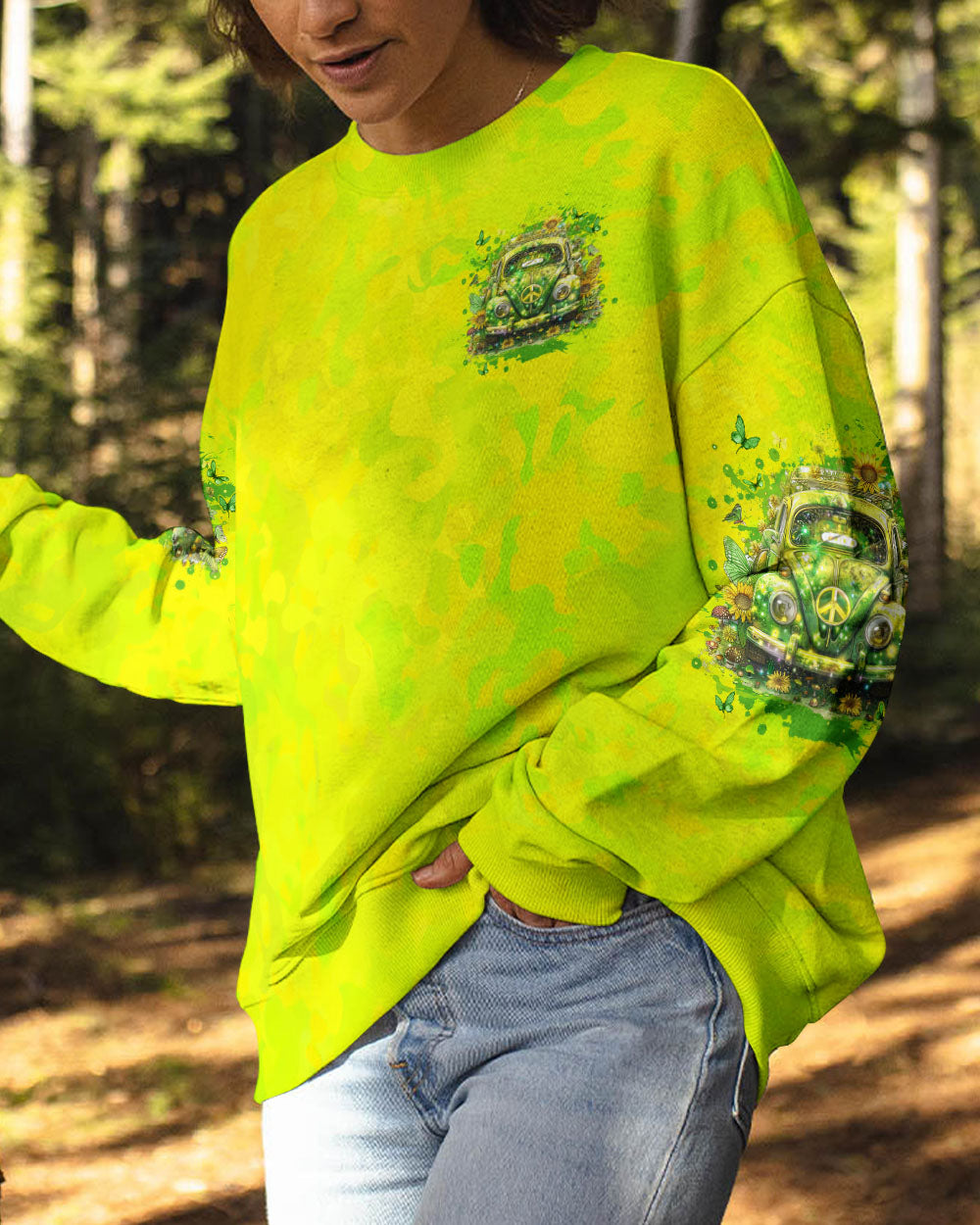 Older Now but Still Runnin Against the Wind Hippie Peace Van AOP Shirts _6_ XiNND