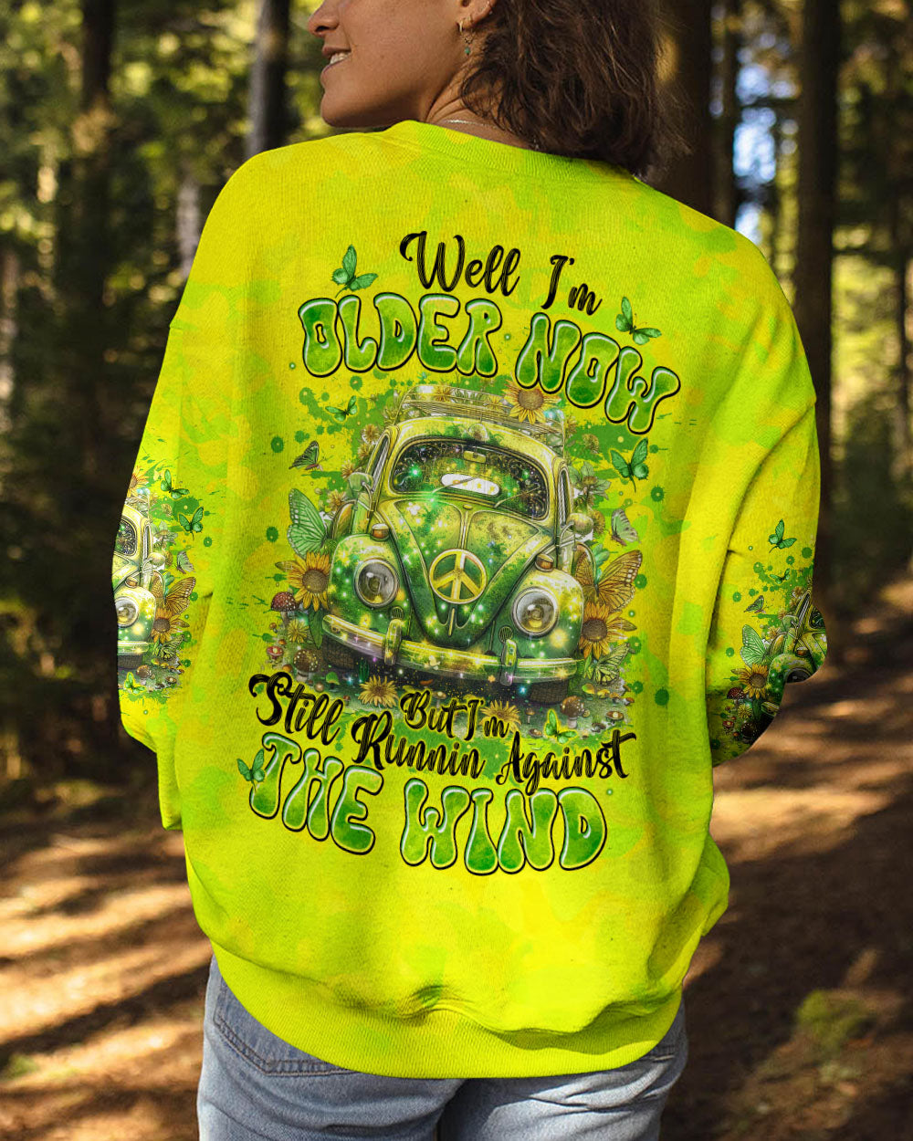 Older Now but Still Runnin Against the Wind Hippie Peace Van AOP Shirts _7_ HPBEP