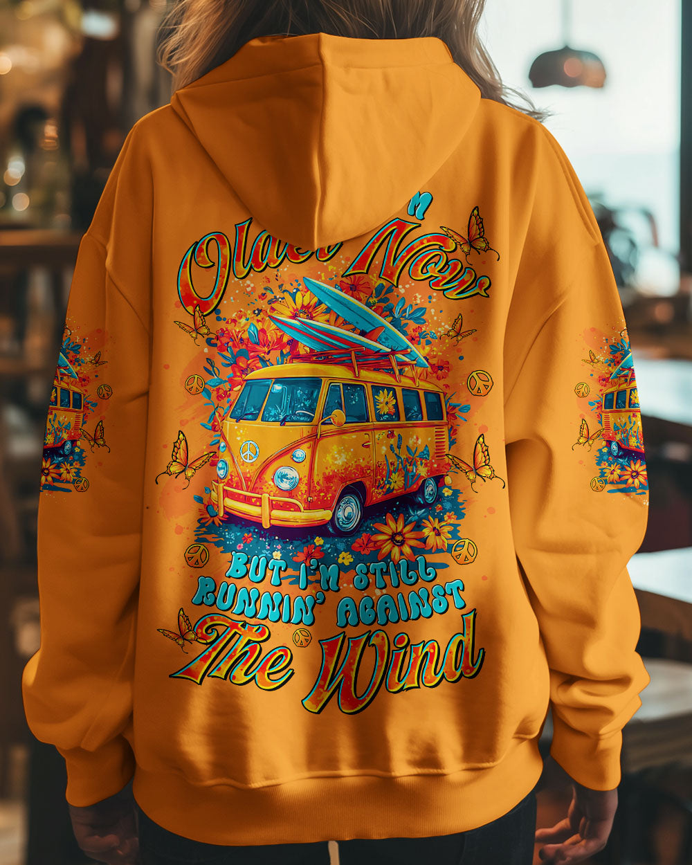 Older Now but Still Runnin Against the Wind Hippie Retro Van Boho Graphic AOP Shirts _10_ gMvy3