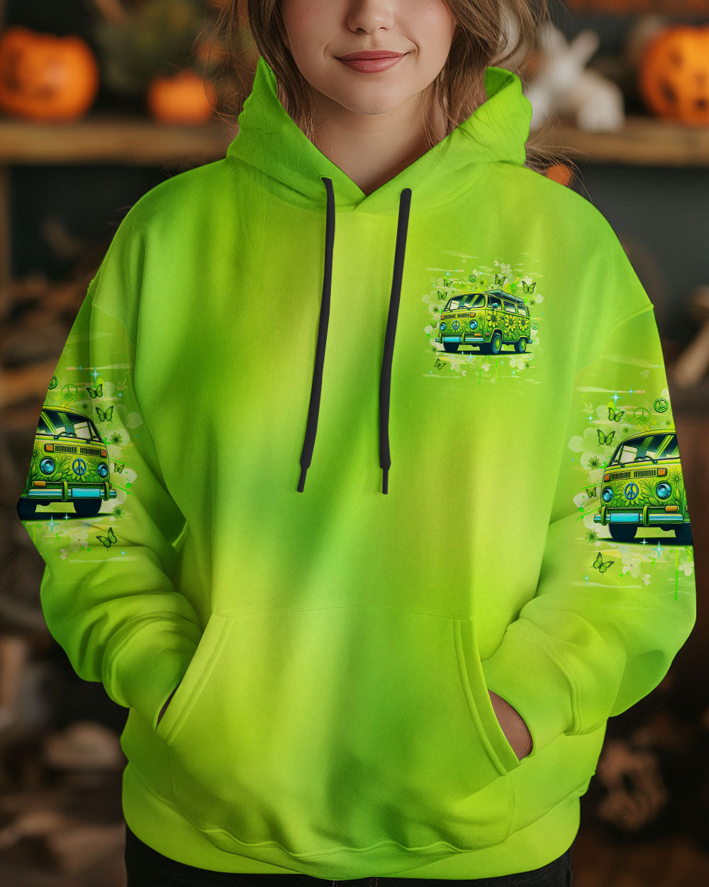 Older Now but Still Runnin Against the Wind Hippie VW Bus AOP Shirts _4_ ujE41