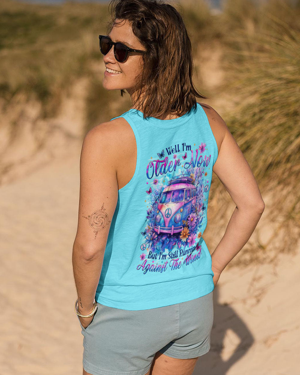 Older Now but Still Runnin Against the Wind Hippie VW Van AOP Shirts _11_ ewe4Q