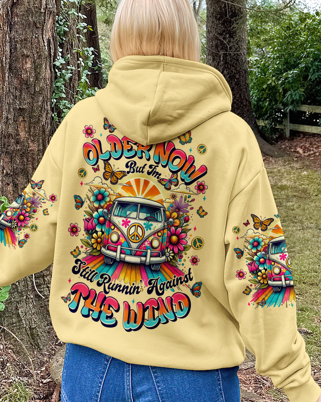 Older Now but Still Runnin Against the Wind Hippie Van Butterfly AOP Shirts _10_ pIOJr