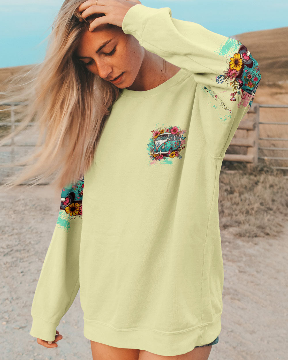 Older Now but Still Runnin Against the Wind Retro Hippie Van Hippie Style AOP Shirts _2_ 9uSkF