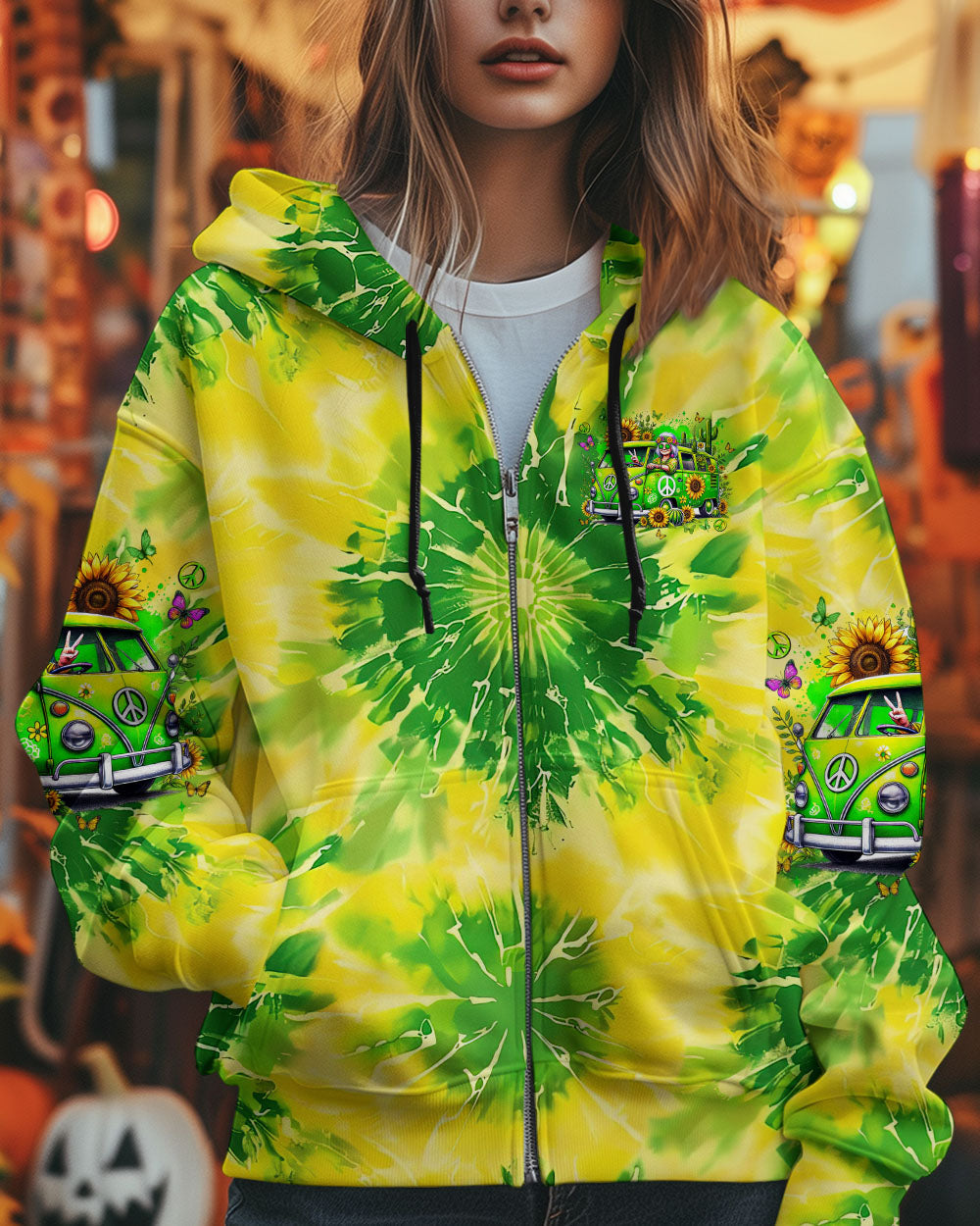 Older Now but Still Runnin Hippie Van Tie Dye Retro Van and Sunflower AOP Shirts _10_ TYTHr