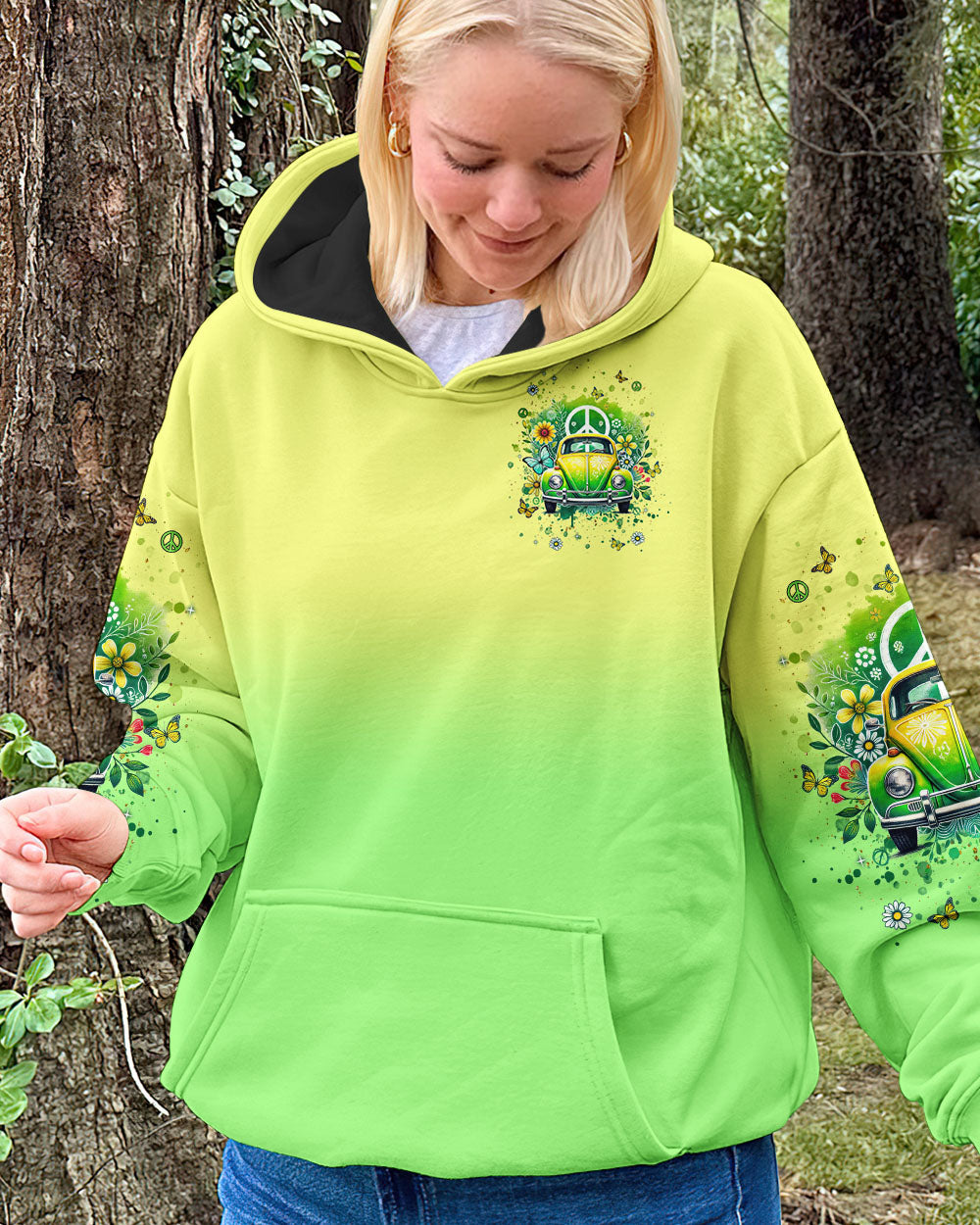 Older Now still Runnin Against the Wind Peace _26 Floral Hippie Car AOP Shirts _6_ niod7