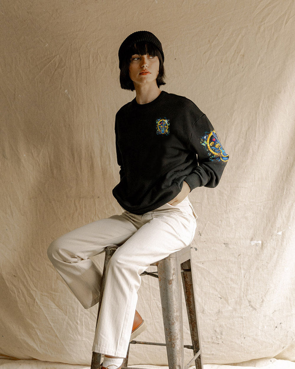 Peace Love Rock _E2_80_98N Roll Guitar and Sunflower Floral Music Graphic Tee AOP Shirts _5_ hhrxn