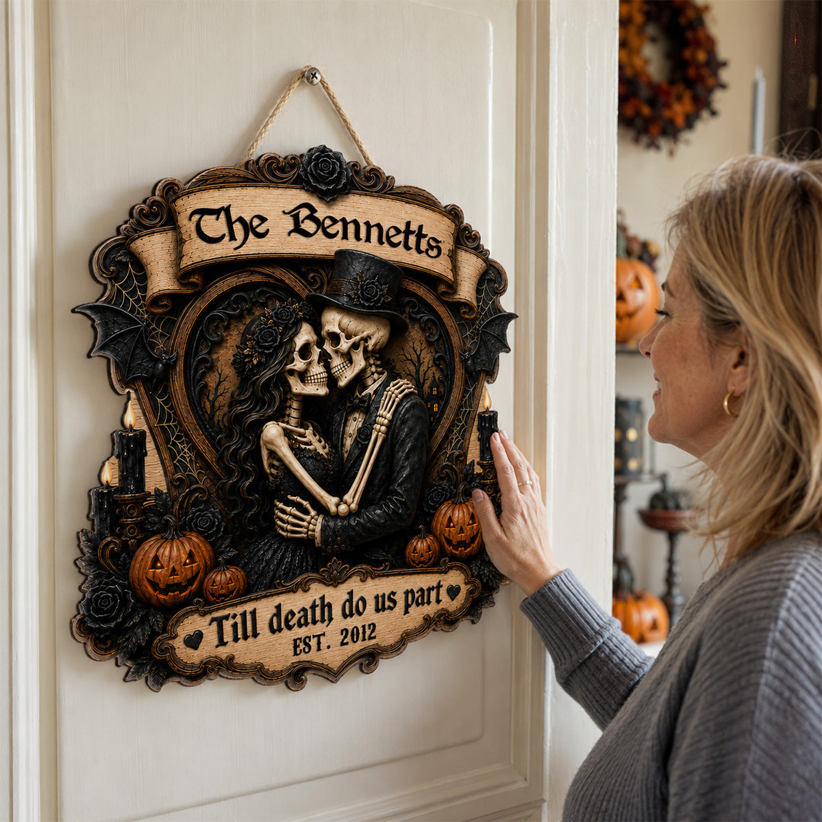 QBRVyUFcwW__pod220260723612_our love is eternal skeleton couple 2d flat personalized wood sign halloween decor for couple_pham duy anh_web 5