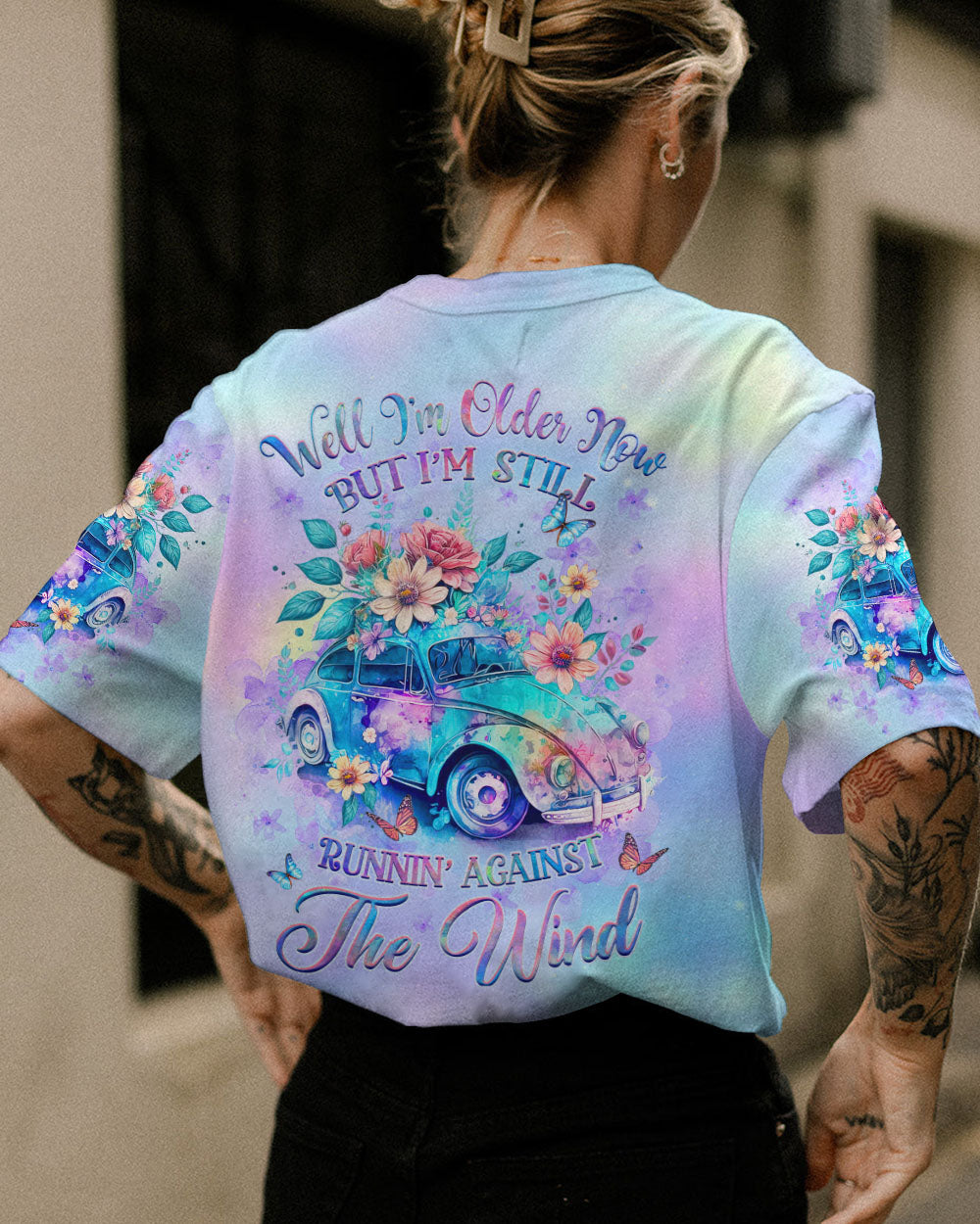 RUNNING AGAINST THE WIND ALL OVER PRINT YHHG0410232 1 6WW8H