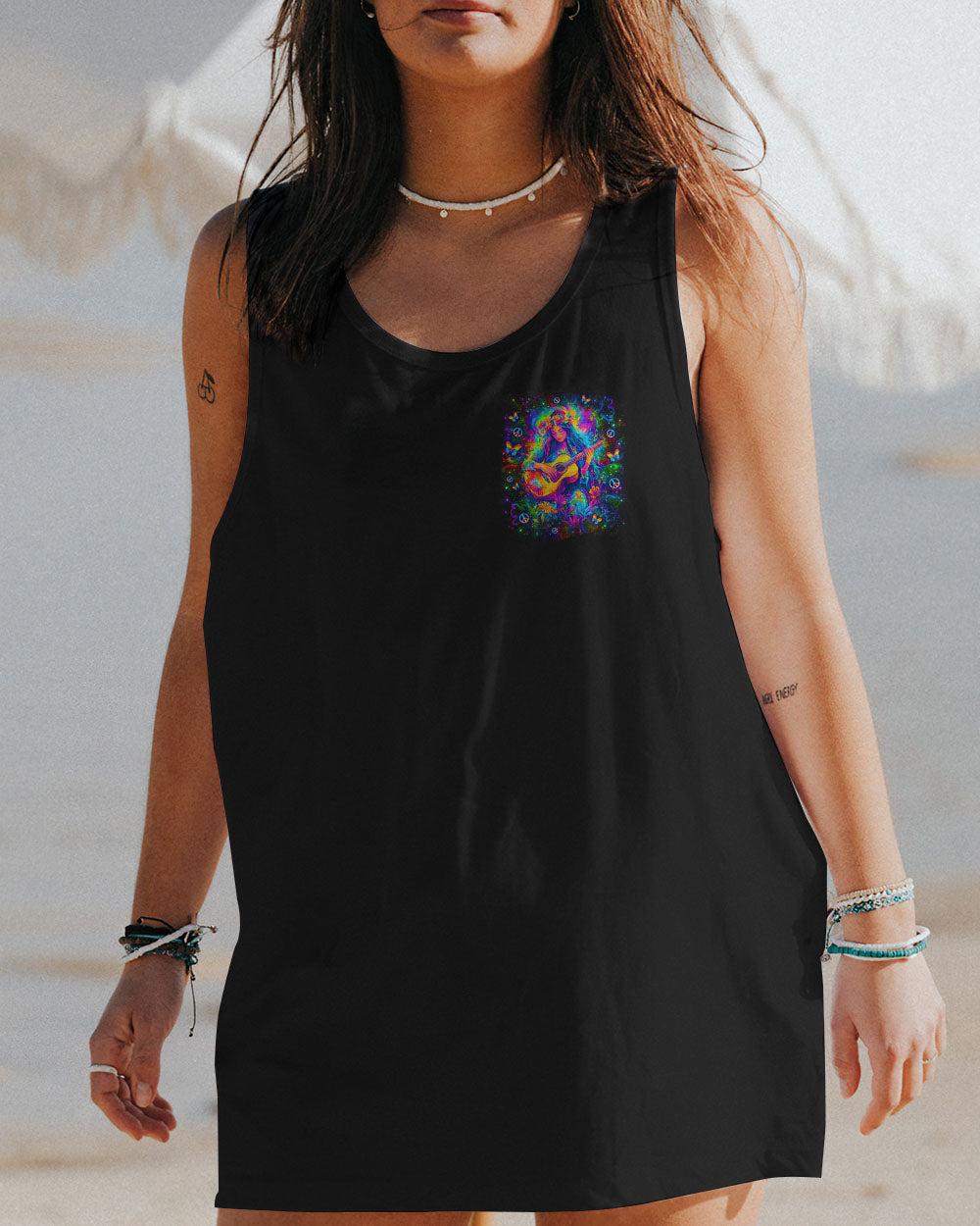 She Has the Soul of a Gypsy _26 Heart of a Hippie Colorful Guitar Design for Women AOP Shirts _13_ ILFDe