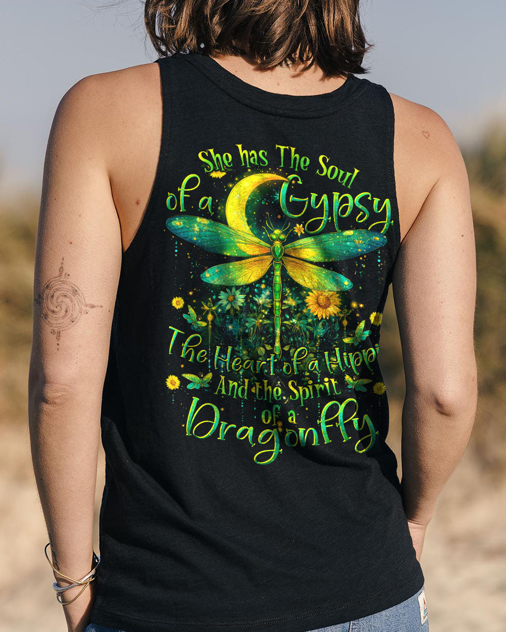 Soul of a Gypsy Heart of a Hippie Spirit of a Dragonfly Dragonfly Hippie AOP Shirts _11_ iogCG