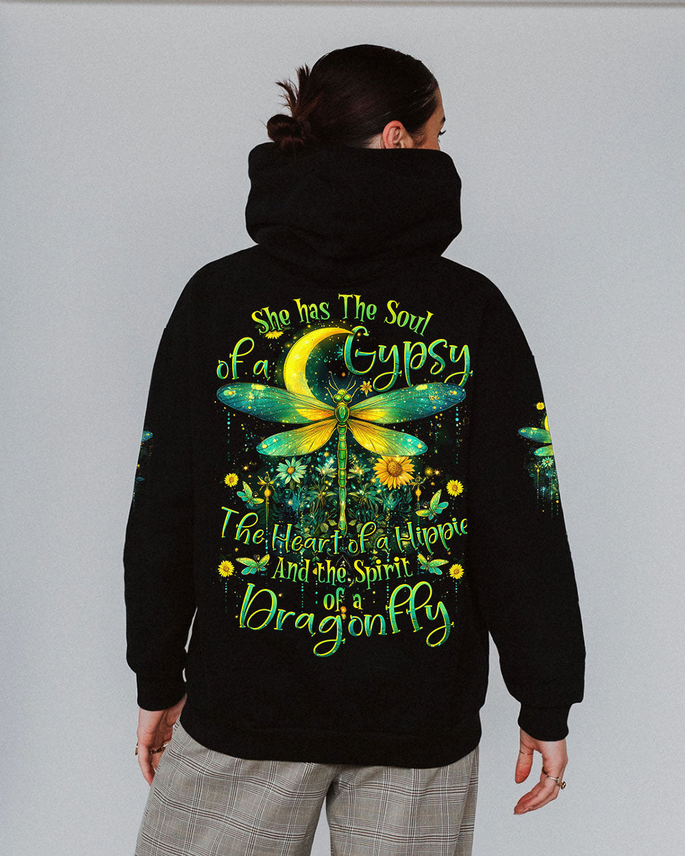 Soul of a Gypsy Heart of a Hippie Spirit of a Dragonfly Dragonfly Hippie AOP Shirts _12_ Jytlv