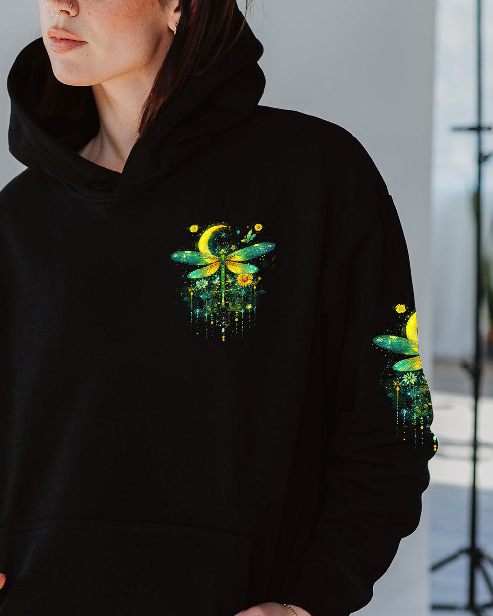 Soul of a Gypsy Heart of a Hippie Spirit of a Dragonfly Dragonfly Hippie AOP Shirts _4_ P14Cy