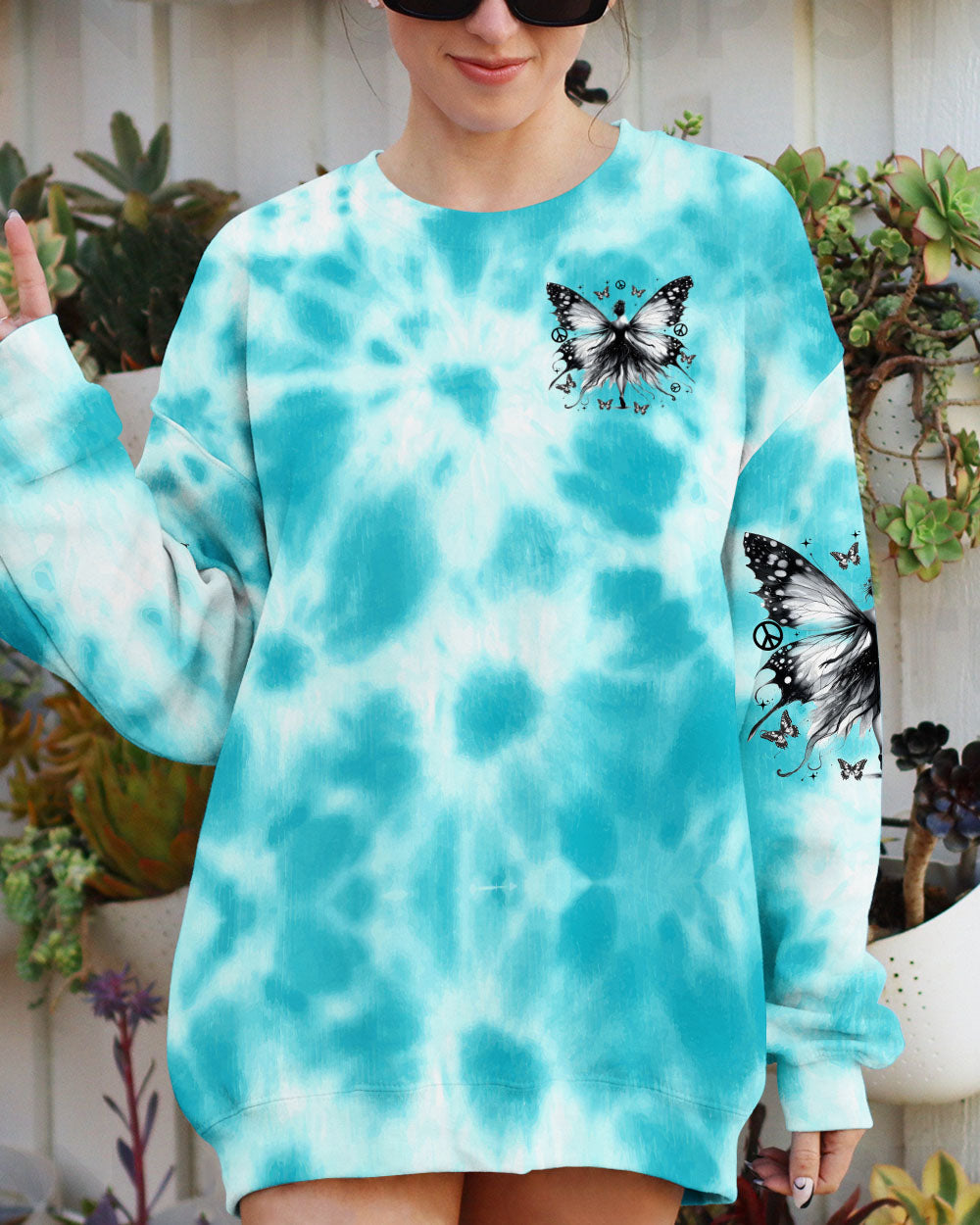 Soul of a Gypsy Heart of a Hippie Spirit of a Fairy Butterfly Fairy Hippie AOP Shirts _8_ PI3nT