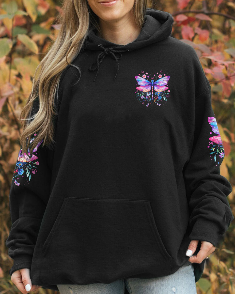 Soul of a Gypsy Heart of a Hippie Spirit of a Fairy Butterfly Hippie Style AOP Shirts _7_ olyhz