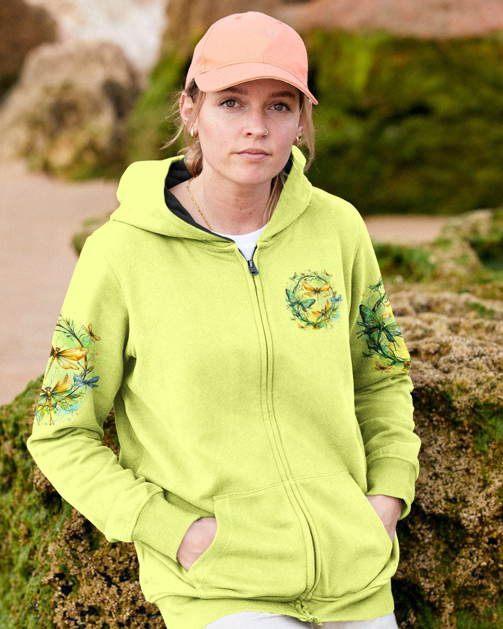 Soul of a Gypsy Heart of a Hippie Spirit of a Fairy Dragonfly and Floral Graphic AOP Shirts _4_ diMXo