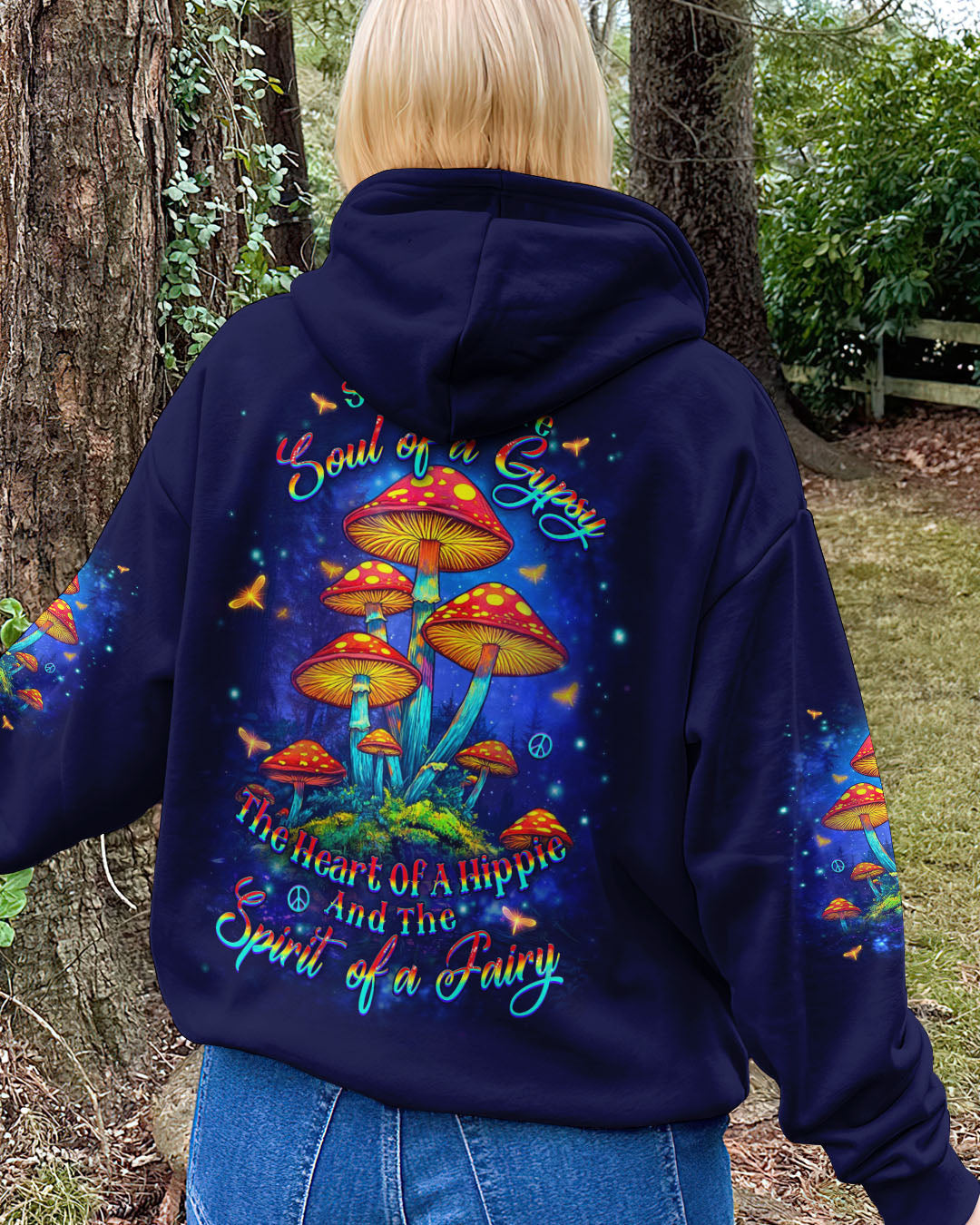 Soul of a Gypsy Heart of a Hippie Spirit of a Fairy Mushroom Psychedelic Hippie AOP Shirts _8_ Mo2h5