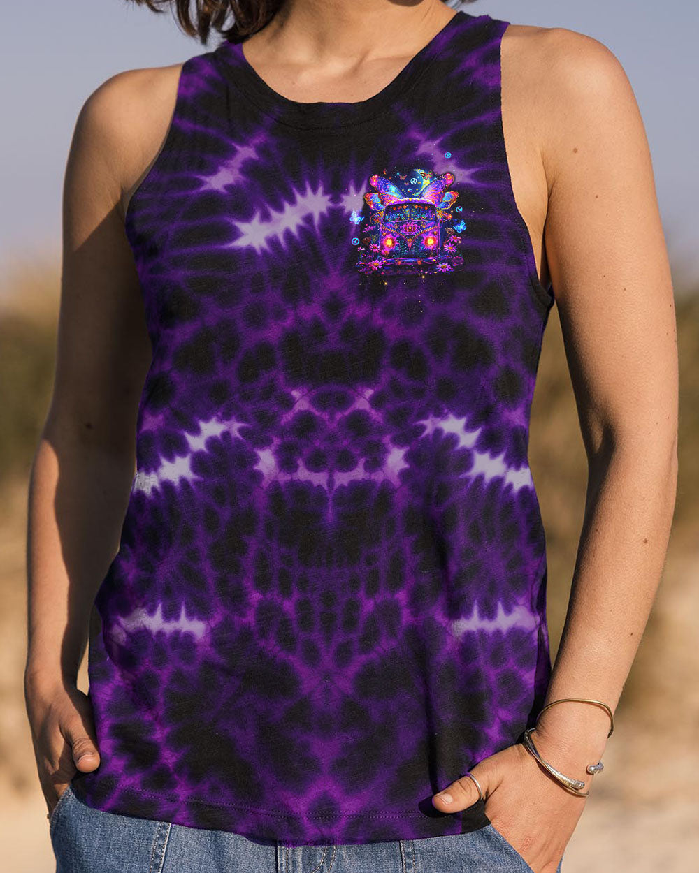 Soul of a Gypsy Heart of a Hippie Spirit of a Fairy VW Van and Butterfly Wings AOP Shirts _8_ mM9sJ