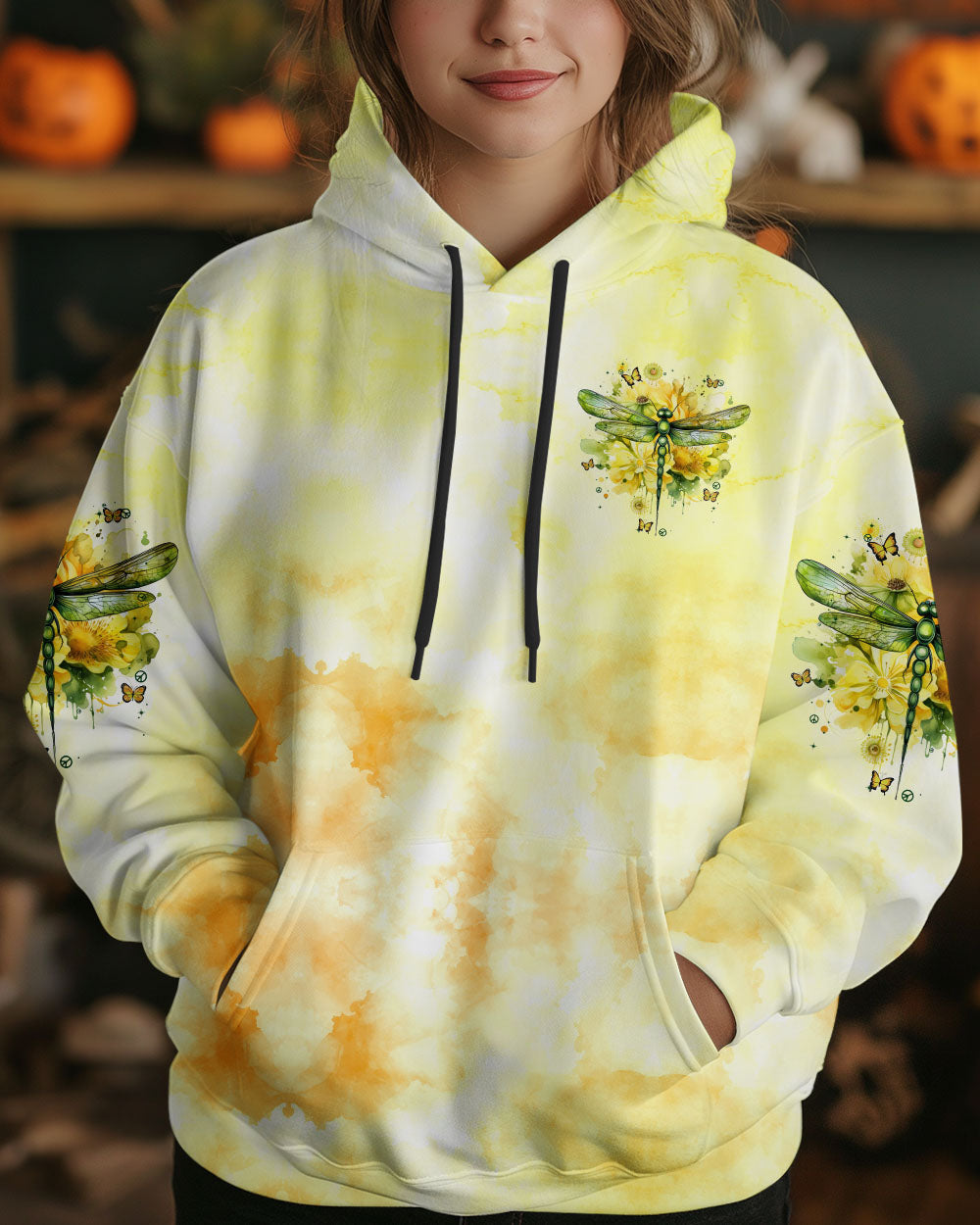 Soul of a Gypsy Hippie Heart Dragonfly Tie Dye Graphic Tee AOP Shirts _6_ Zfasr