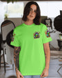 The Rebel in Me Will Never Die Hippie Frog Green with Peace Sign and Guitar Design AOP Shirts _5_ EskFv