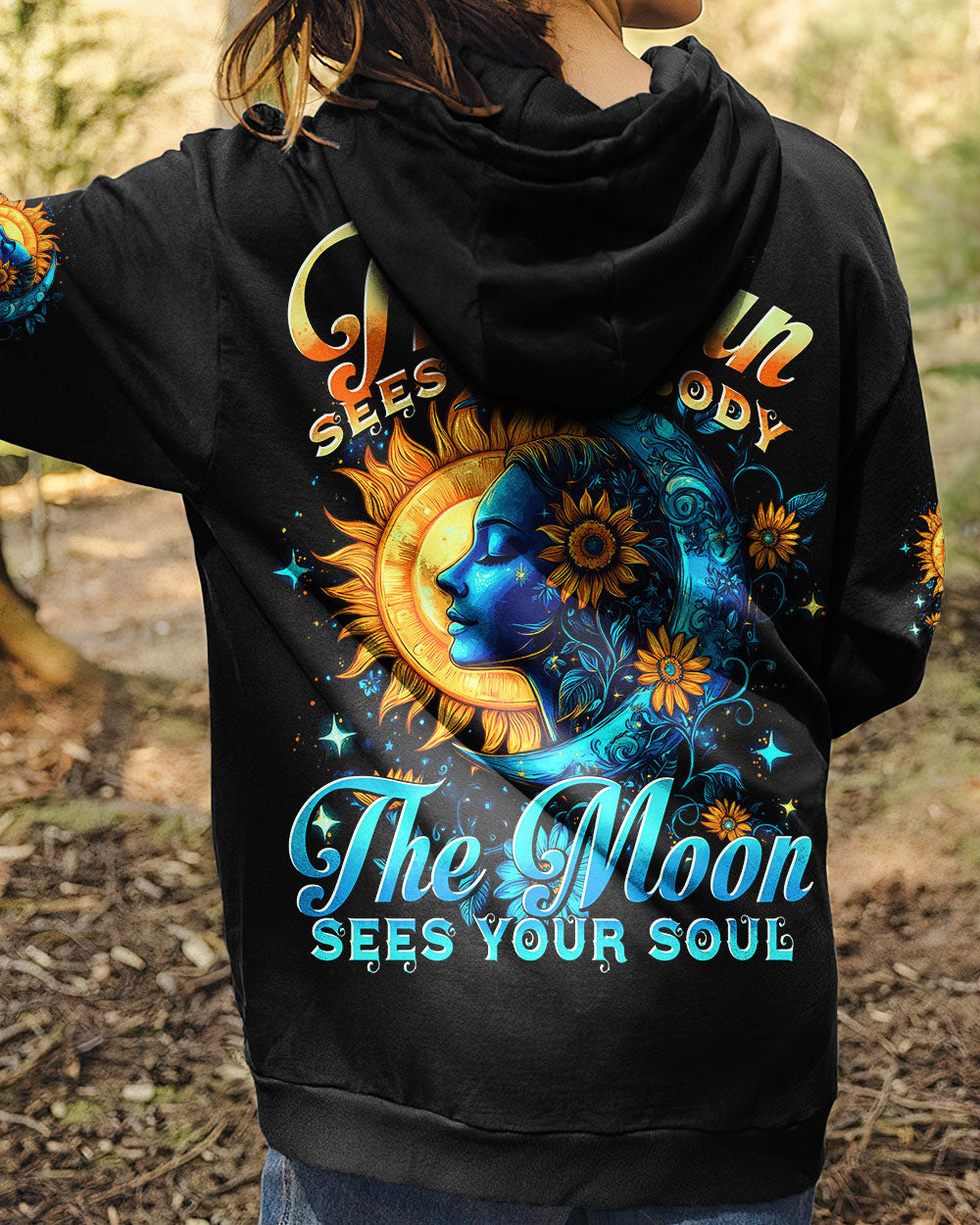The Sun Sees Your Body The Moon Sees Your Soul Celestial Hippie AOP Shirts _8_ Iti4a
