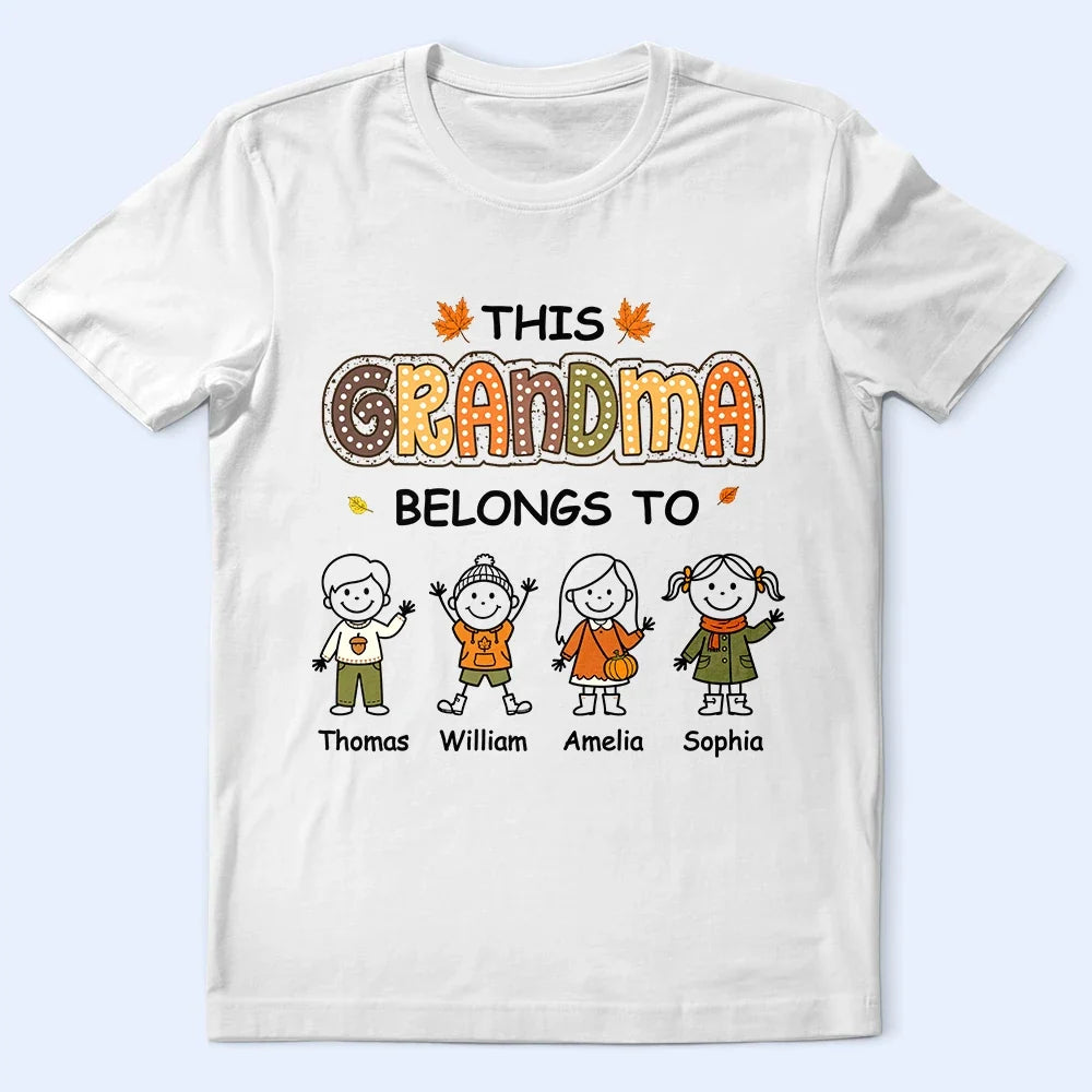 ThisGrandmaMommyBelongsToAutumnKidStickFigures PersonalizedTShirt QA097 CLA3702 MKDEF_e914f050 551c 4df6 9230 1f8d96e264a9