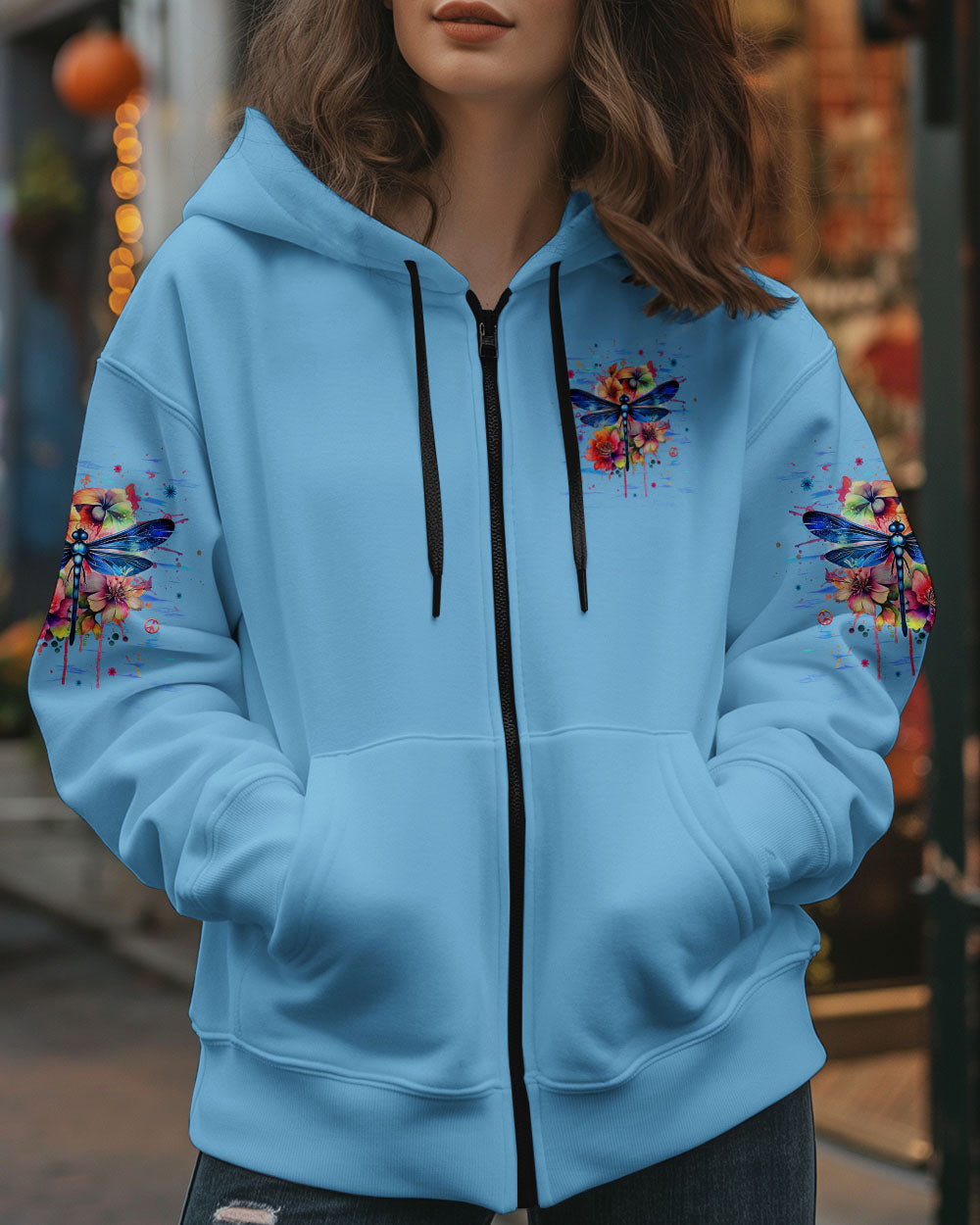 Those We Love Dont Go Away Memorial Dragonfly with Floral AOP Shirts _4_ kWFm2