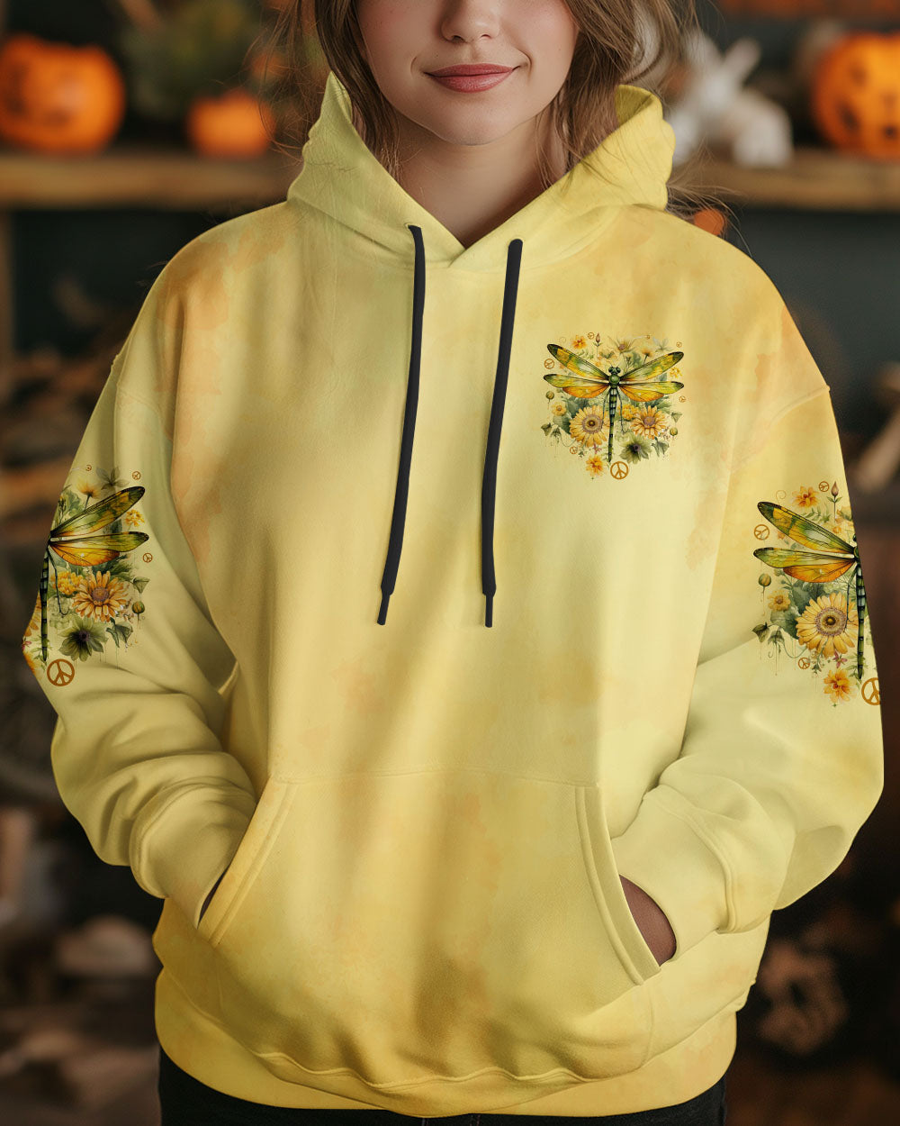 Those We Love Fly Beside Us Every Day Dragonfly and Sunflowers AOP Shirts _14_ 2ReIS