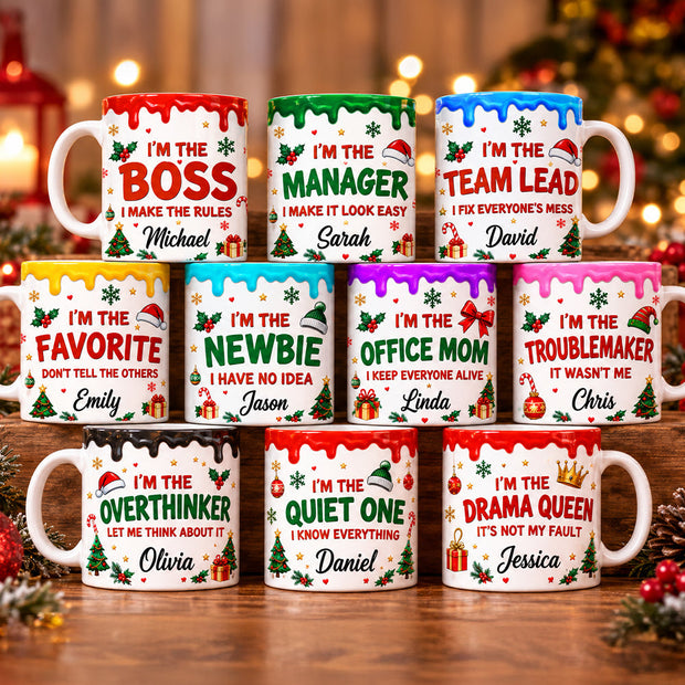 Christmas Chaos Is Our Specialty - Personalized Coffee Mug - Gift For Her,Him