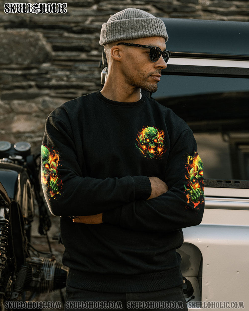 Warning I_E2_80_99m an Asshole If You Don_E2_80_99t Want Your Feelings Hurt Back Off Back Off Skull AOP Shirts _6_ TRQy5