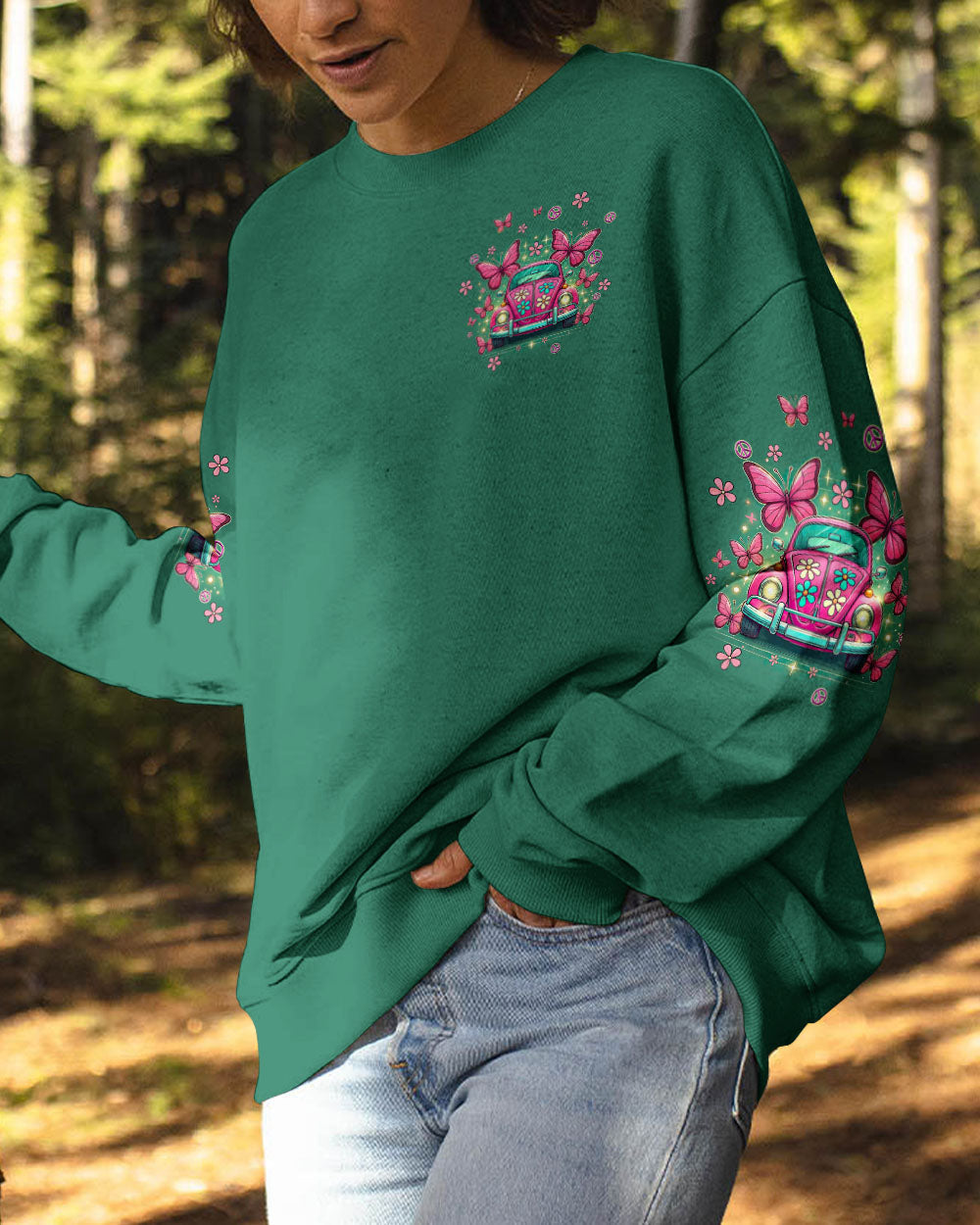 Well I_E2_80_99m Older Now But I_E2_80_99m Still Runnin_E2_80_99 Against the Wind Vintage VW Car Graphic AOP Shirts _9_ mfX6Y