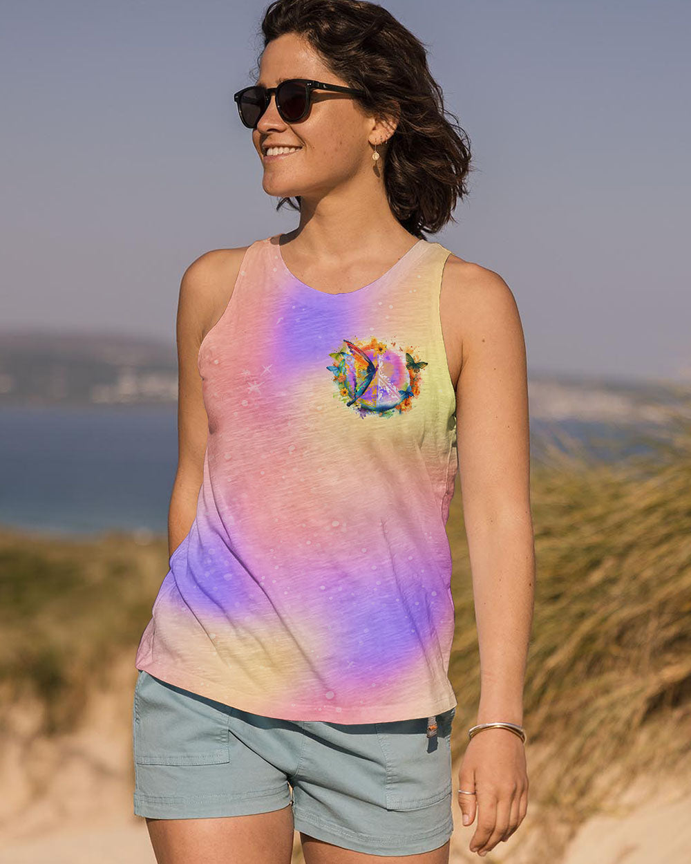 When Butterflies Appear Angels Are Near Memorial Butterfly AOP Shirts _6_ gPII7