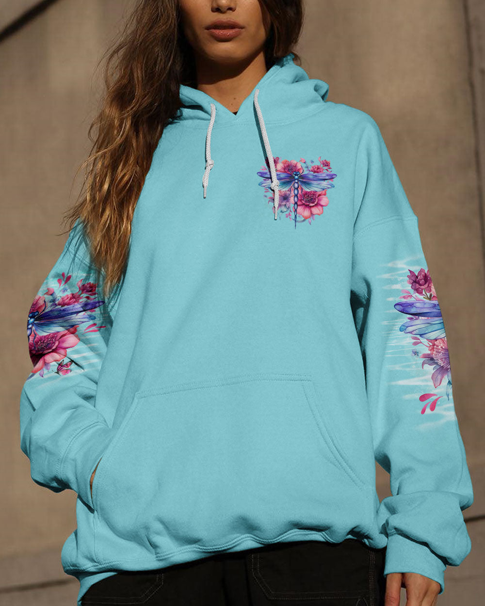 When Dragonflies Appear Angels Are Near Inspirational Floral Design AOP Shirts _4_ JjUzR