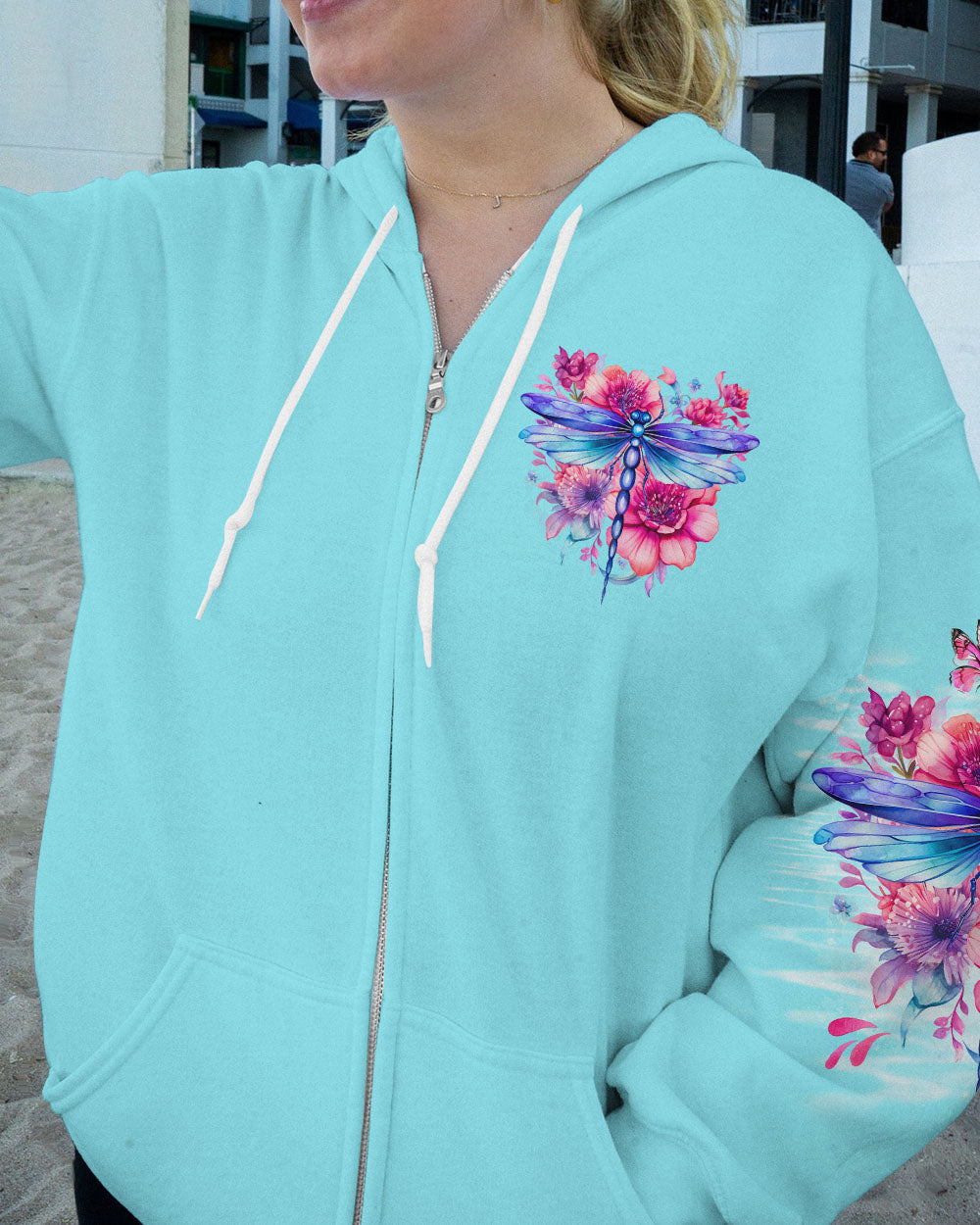 When Dragonflies Appear Angels Are Near Inspirational Floral Design AOP Shirts _8_ j3mT1