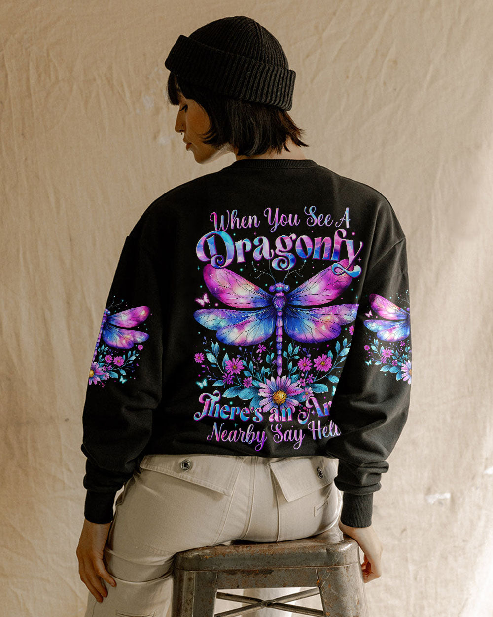 When You See a Dragonfly There_E2_80_99s an Angel Nearby Say Hello AOP Shirts _7_ Iccz6