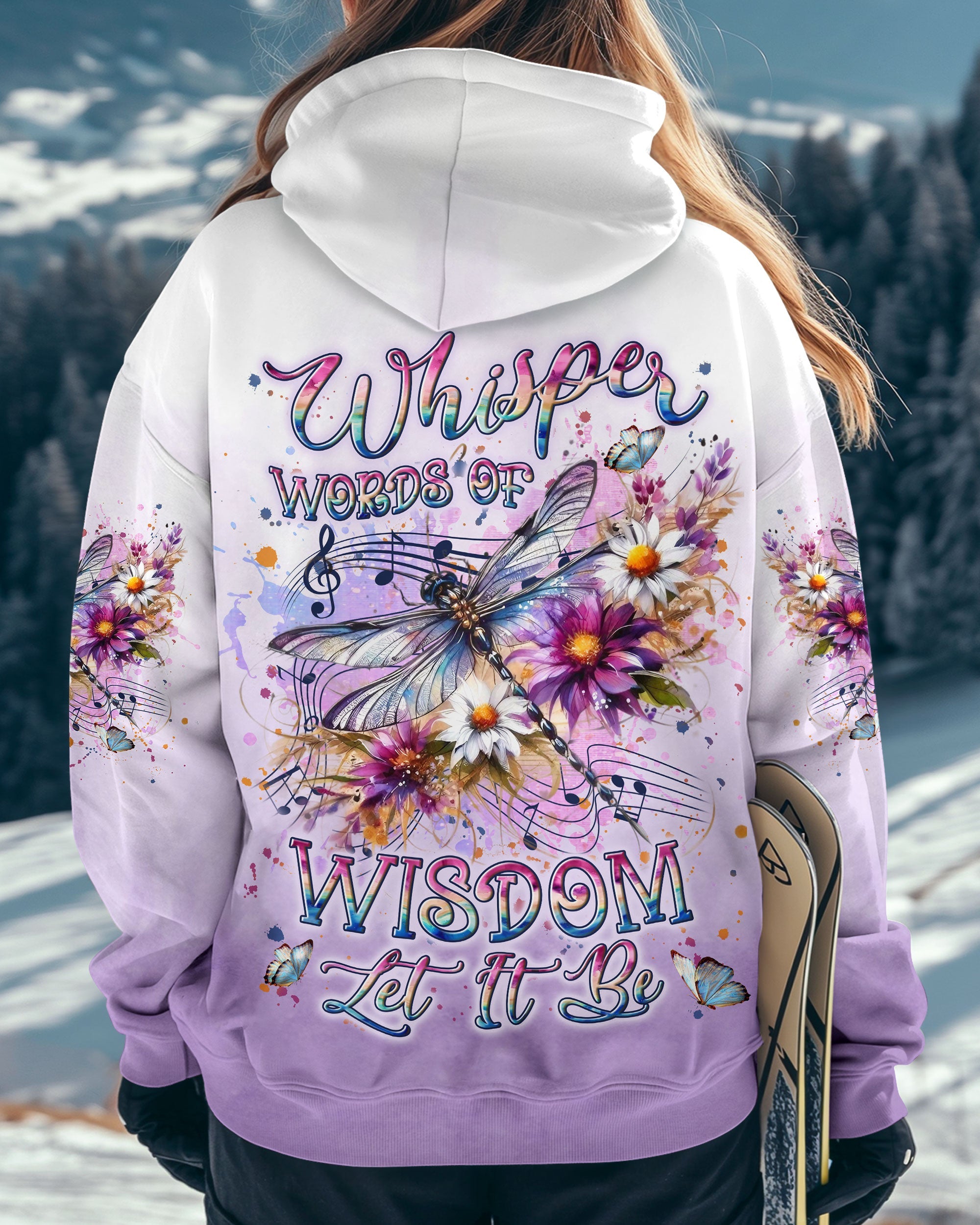 Whisper Words of Wisdom Let It Be Inspirational Music Dragonfly AOP Shirts _1_ 8n27y