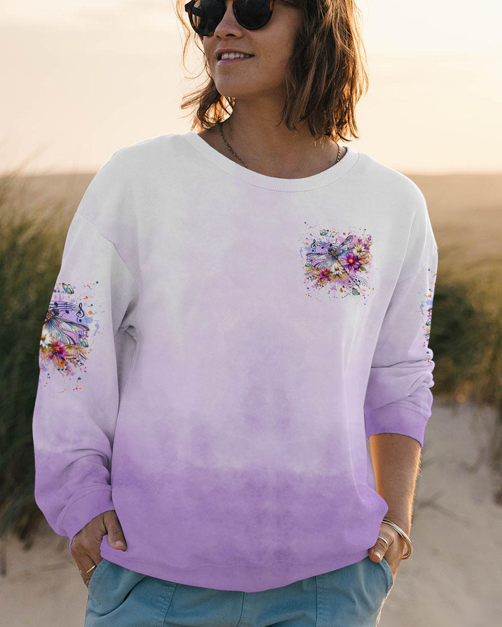 Whisper Words of Wisdom Let It Be Inspirational Music Dragonfly AOP Shirts _2_ pnoPB