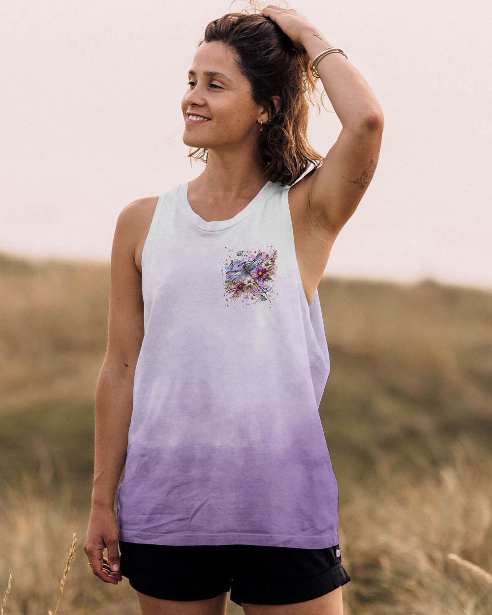 Whisper Words of Wisdom Let It Be Inspirational Music Dragonfly AOP Shirts _7_ M3hs5