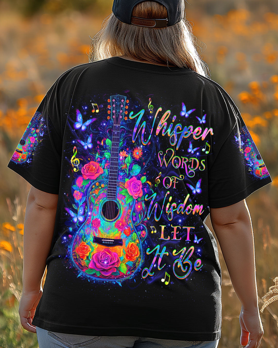 Whisper Words of Wisdom _E2_80_93 Let It Be Colorful Guitar Musical Tee AOP Shirts _3_ r9enp