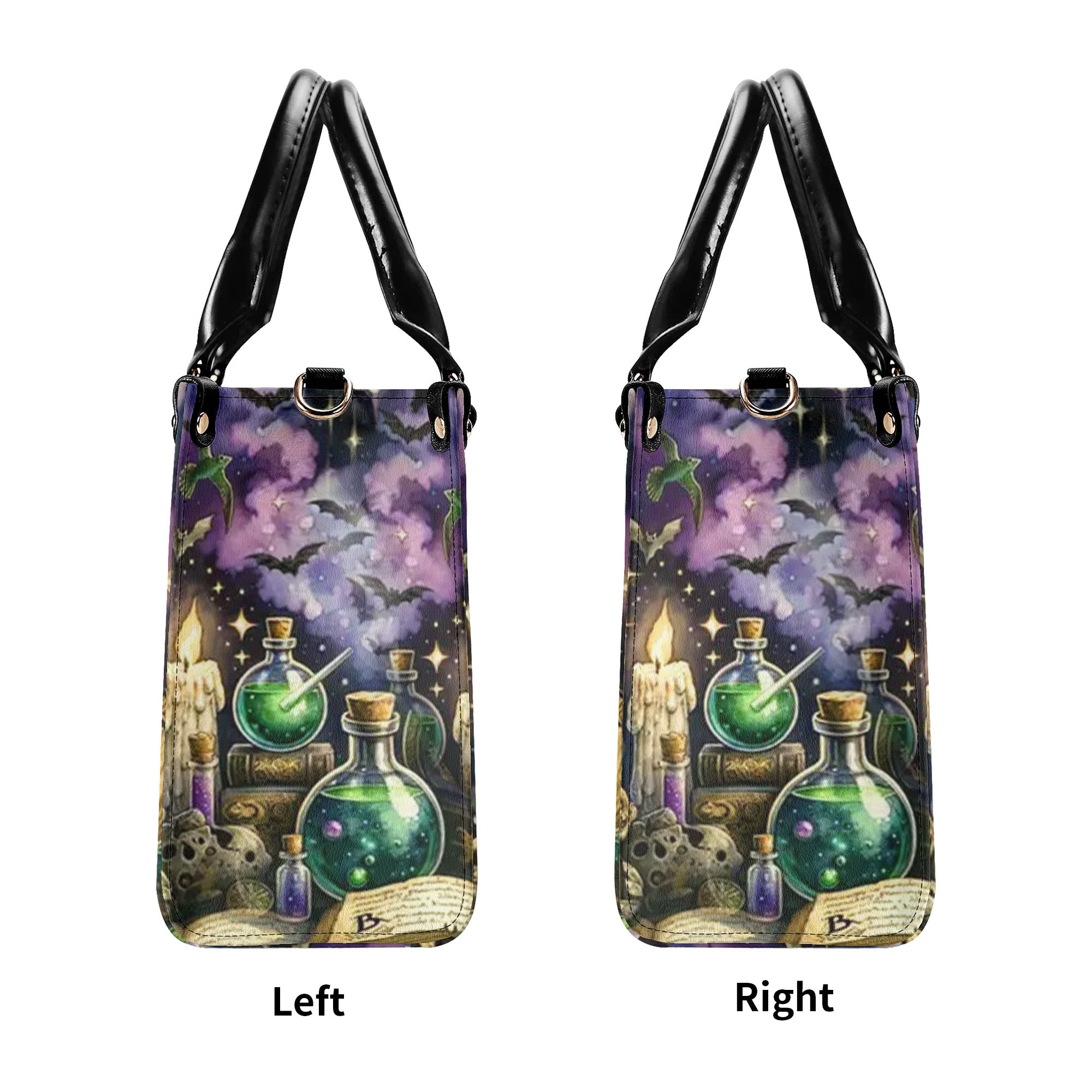 Witch Frog Halloween Magic Gothic Leather Bag _3_ ZDc7x