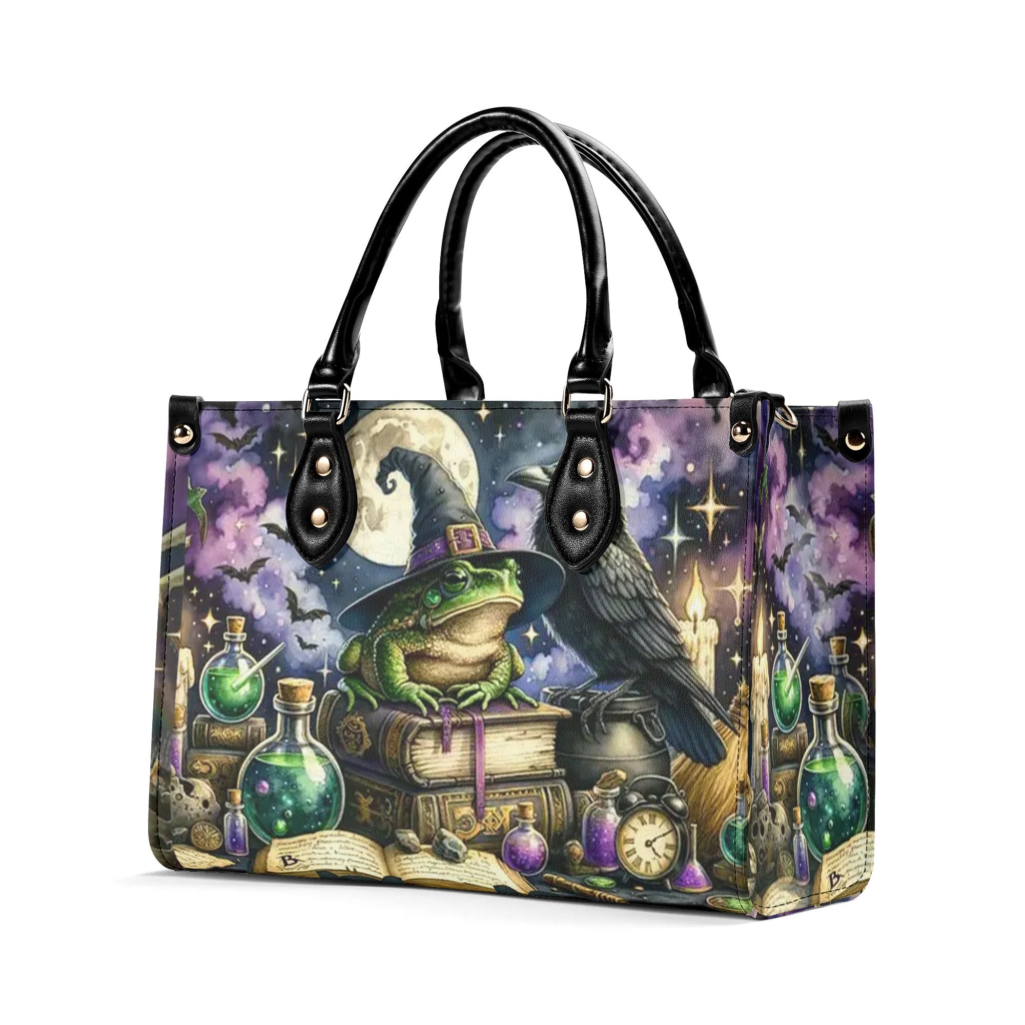 Witch Frog Halloween Magic Gothic Leather Bag _4_ 9v1nI