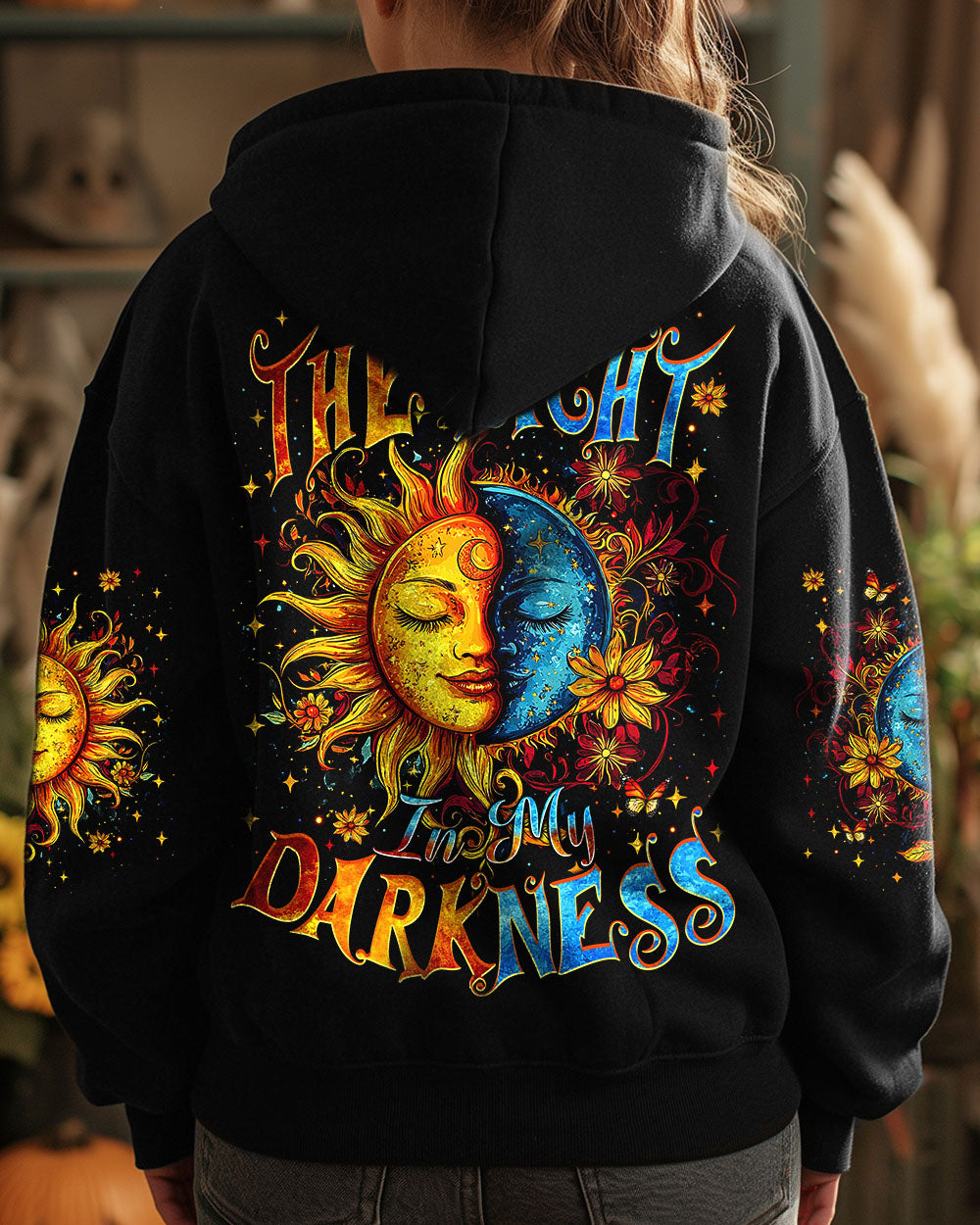 You Are the Light in My Darkness Sun and Moon Inspirational Graphic AOP Shirts _12_ 3nuKp