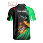 custom billiards men polo shirt custom name and team name billiards pool 9 ball dragon green pattern shirt personalized gift for billiards team amzanimalsgift 3_5000x_eea5e58d 9bce 43