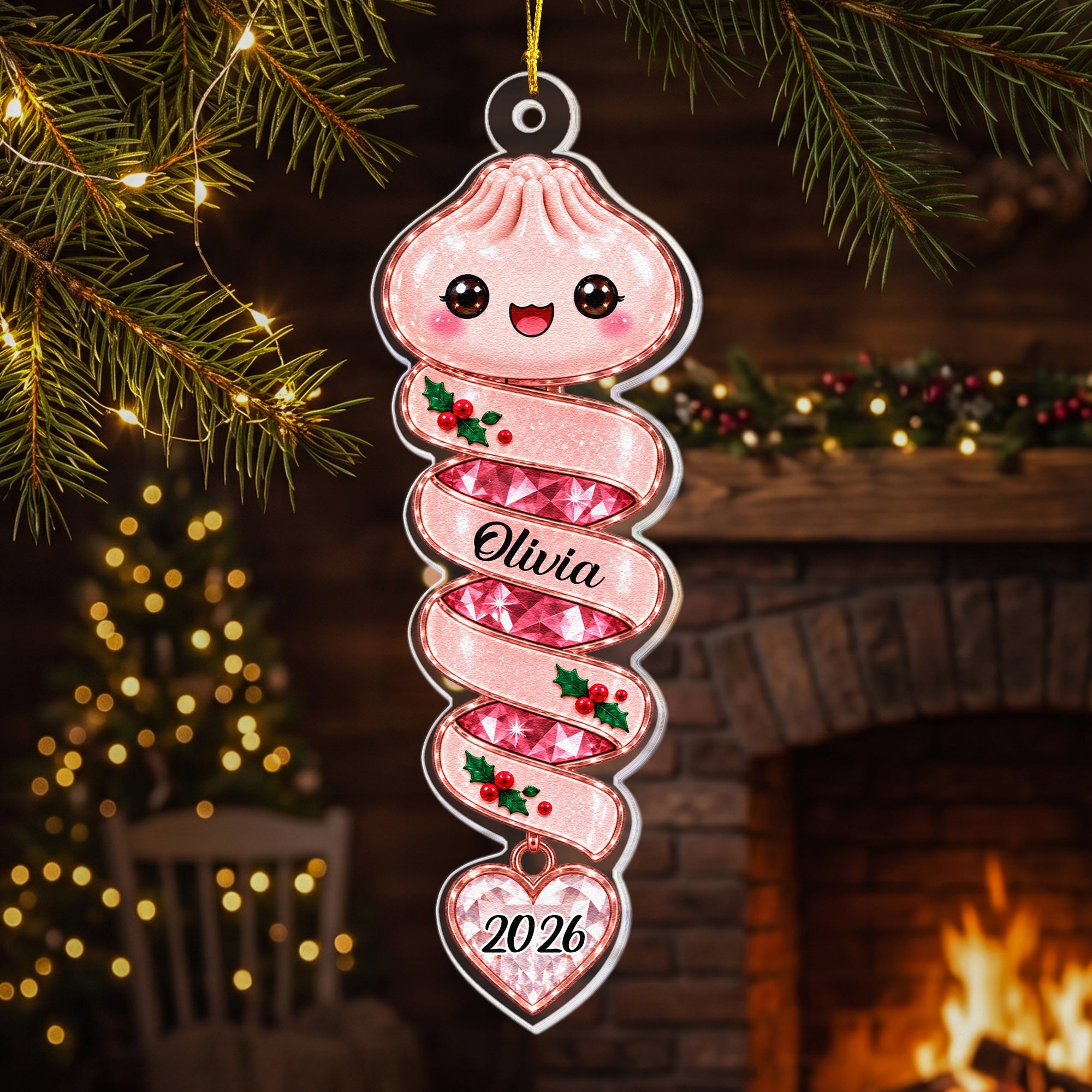 custom name squishy ornament gift for kids personalized ornament 4
